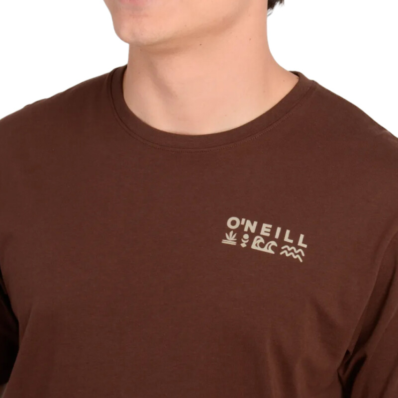 Remera Oneill Glyphs - Marrón Remera Oneill Glyphs - Marrón