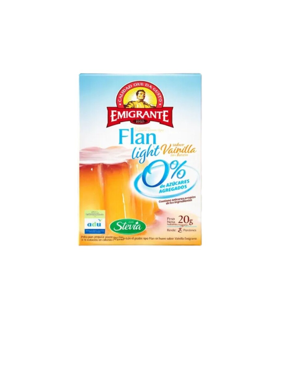 FLAN DE VAINILLA LIGHT 20G 