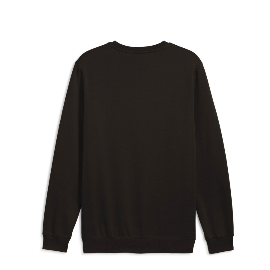 Buzo de Hombre Puma Logo Crew Negro