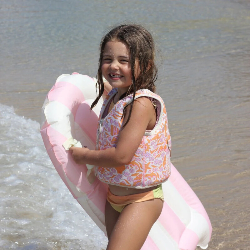 Tabla Morey Inflable Pink Stripe Rip Curl Sunnylife Tabla Morey Inflable Pink Stripe Rip Curl Sunnylife