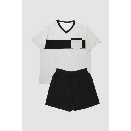 77806-pijama louis Gris melange