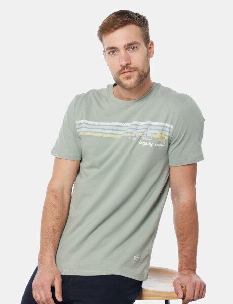 REMERA ESTAMPADA Verde