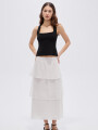 Falda Pexlon Marfil / Off White