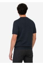 Remera tejida a la Base NEW BLUE