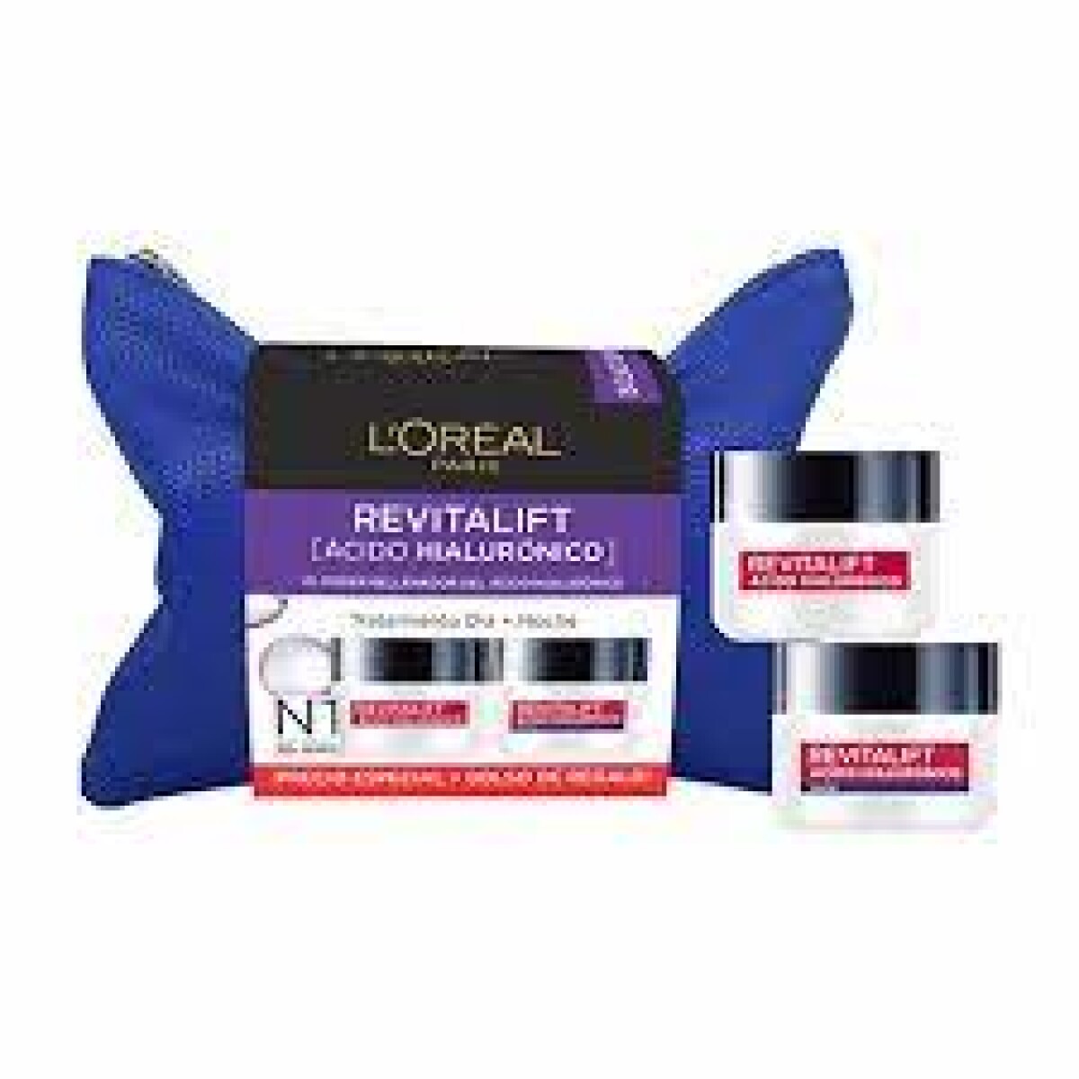 Loreal Pack Día Y Noche Revitalift Ácido Hialurónico – Kit Hidratante Facial
