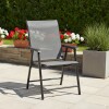 Silla de Textilina con apoyabrazos Plegable Silla de Textilina con apoyabrazos Plegable