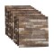 Set x10 Placa De Revestimiento simil piedra TABLA RUSTICA