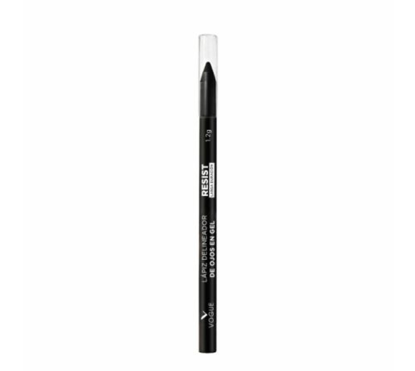 Vogue Resist Delineador de Ojos en Gel Color Negro – Trazo Preciso y Larga Duración