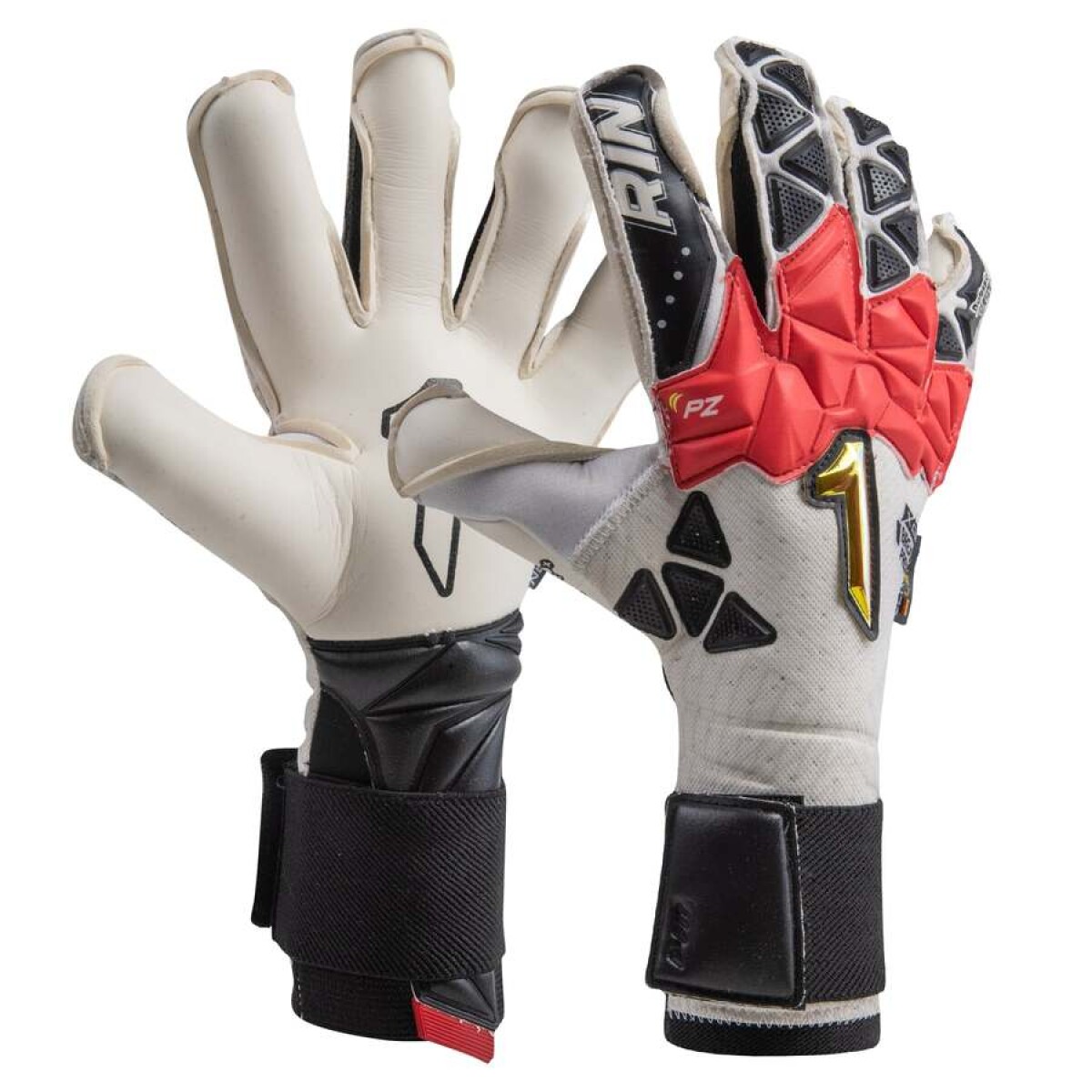 Guante Rinat Golero Adulto Xtreme Guard Zhero Pro Gris/Rojo/Blanco - S/C 