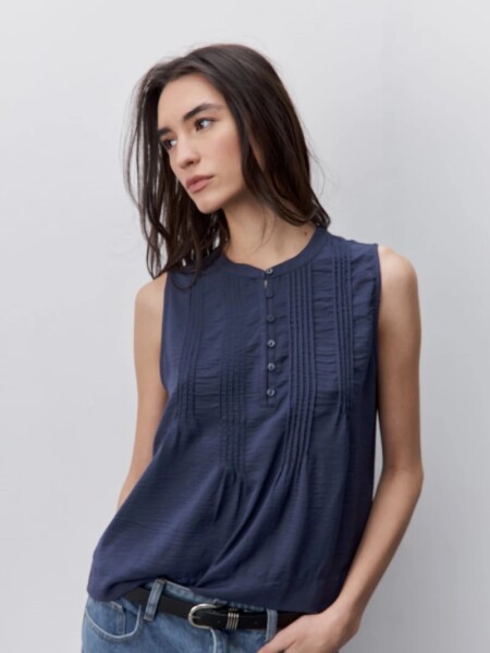 BLUZA D.CASSIN NUPA AZUL