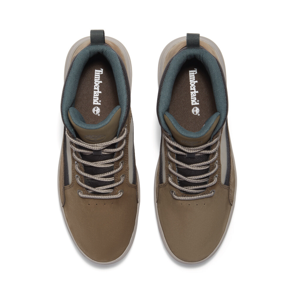 Zapatillas Allston Mid Hombre Dark Brown Nubuck