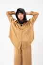 CAMISA ARRUGADA Camel