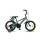 Bicicleta Baccio Bambino DLX 16 Gris y Verde