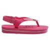 Ojotas Havaianas Baby Brasil Logo Rosado