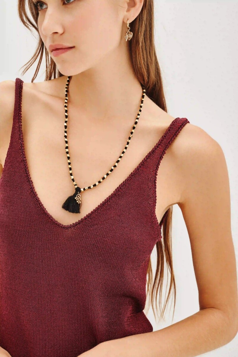 Musculosa Metal Cobre