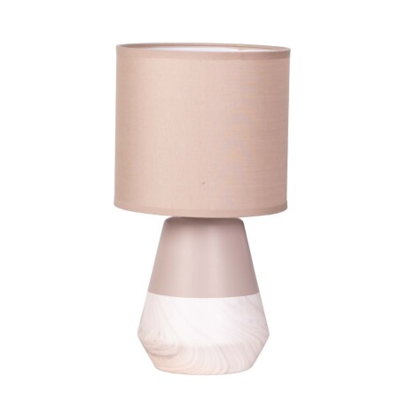 LAMPARA DE MESA CERAMICA NATURAL-BEIGE AT24201