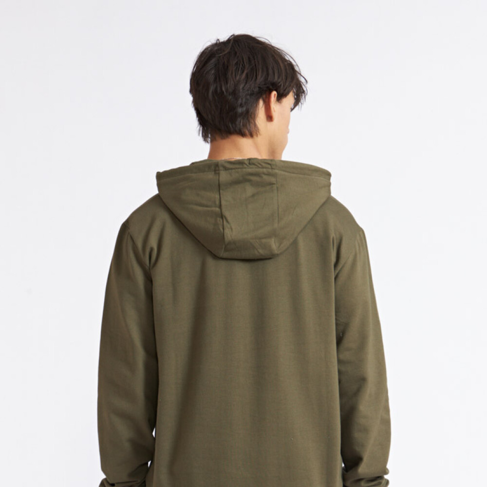 Quiksilver Buzo Polar con Capucha BASIC HOODIE Hombre - Marrón Marron