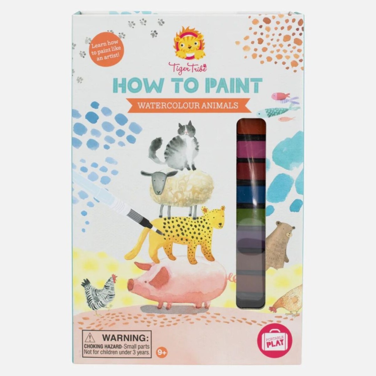 Cómo pintar: Animales en acuarela - Cómo Pintar: Animales En Acuarela 
