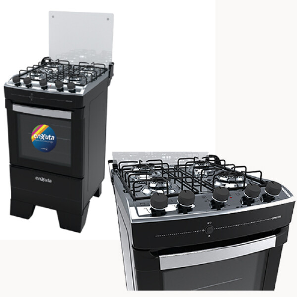 COCINA ENXUTA CENX 27542NG 4H- s/Gas -NEGRA Sin color