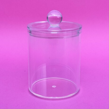 Organizador de Acrílico C/Tapa para Cotonetes Maquillaje Organizador de Acrílico C/Tapa para Cotonetes Maquillaje