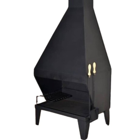 ESTUFA CHAPA PLANA 0.70 X 0.50 X 1.37 20X20CM 1.2MM ESPESOR LM ++ N/a