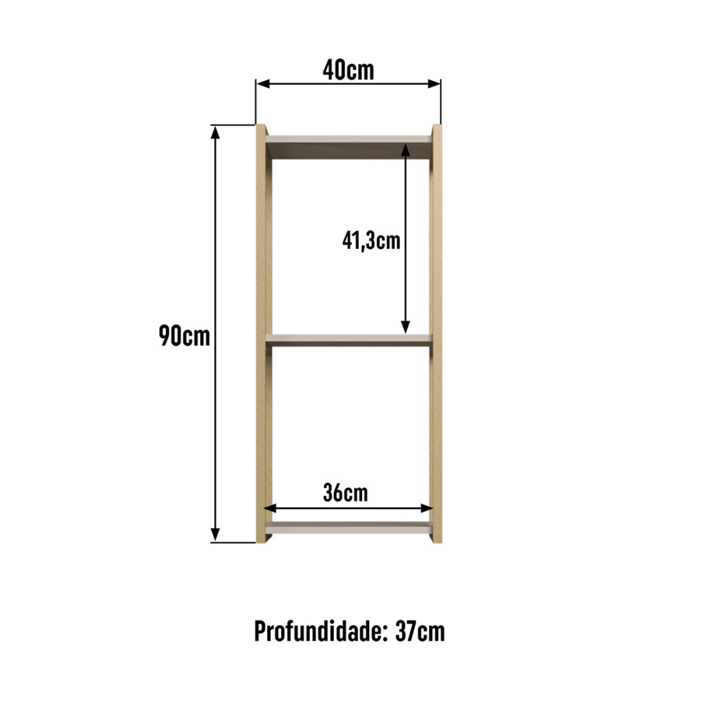 Aéreo Everest con estructura metálica 0,40 m Aéreo Everest Con Estructura Metálica 0,40 M