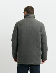300779 CAMPERA HARRINGTON LABEL Verde