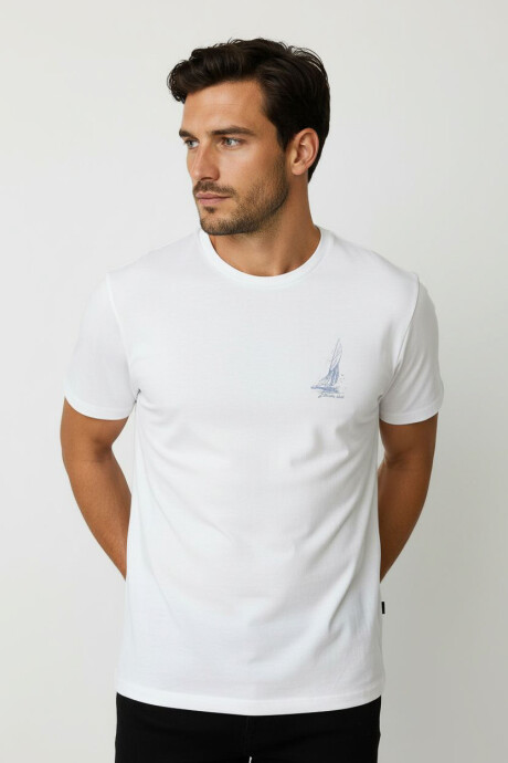 Remera Nubbel Blanco