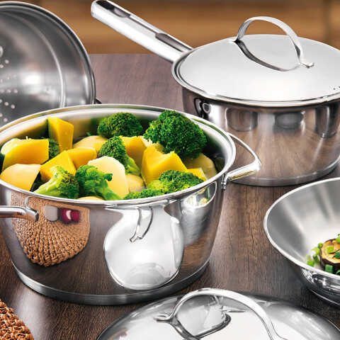 Juego de ollas 3 piezas "ALLEGRA" -TRAMONTINA TF1844