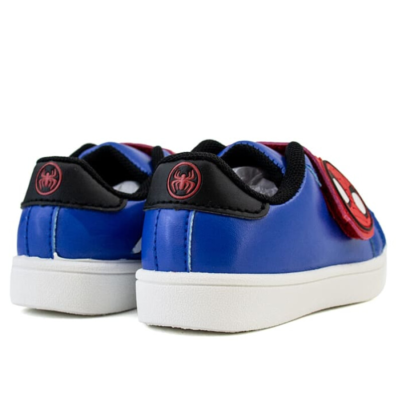 Calzado deportivos - Marvel - Marvel Casual Spiderman Bajo PU C/Velcro de Niños - SPTCFW23002 Azul-negro