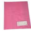 FORRO PLASTICO P.V.C. PARA CUADERNO COLOR ROSADO