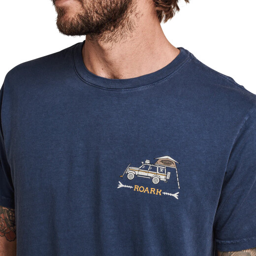Remera MC Roark Overlander Azul Remera MC Roark Overlander Azul
