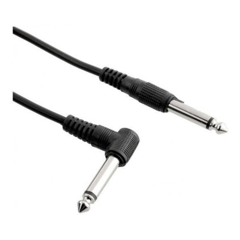 Cable Plug 5 Metros Profesional Instrumento Guitarra Bajo Cable Plug 5 Metros Profesional Instrumento Guitarra Bajo