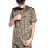 RAPID RUNNING T-SHIRT MEN CAMO BLUE CAMO GREEN