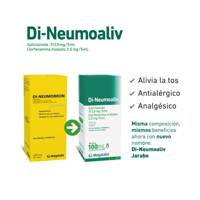 Di Neumoaliv Jarabe 100 Ml. Di Neumoaliv Jarabe 100 Ml.