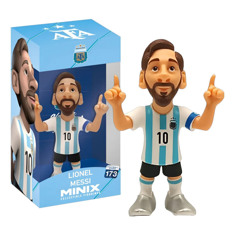 BANDAI Minix MN11735 Figura de Messi, Selección Argentina BANDAI Minix MN11735 Figura de Messi, Selección Argentina