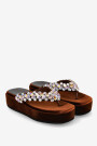Sandalia AMERY Marron