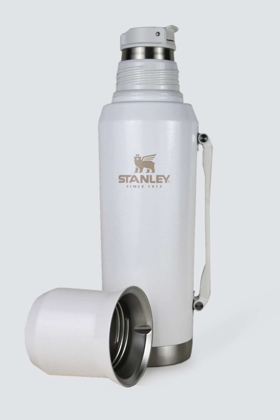 Termo Stanley con Mate 1.2L Blanco con Mate Blanco
