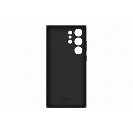 Galaxy S23 Ultra Leather Cover Black