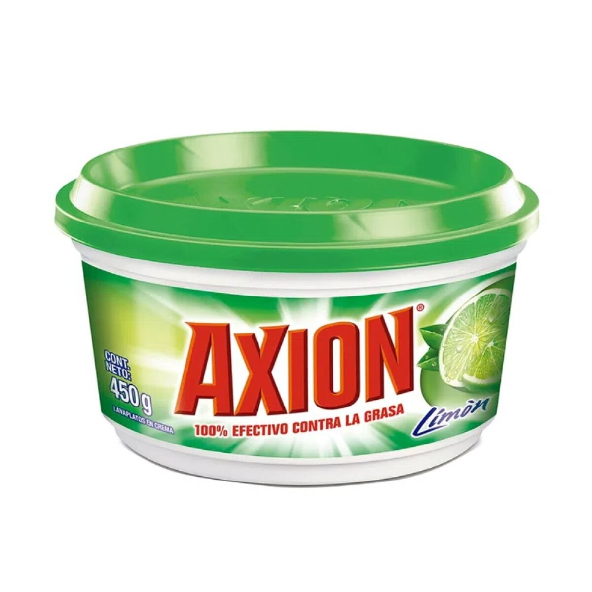 Detergente en Crema Axión Limón 450 GR 