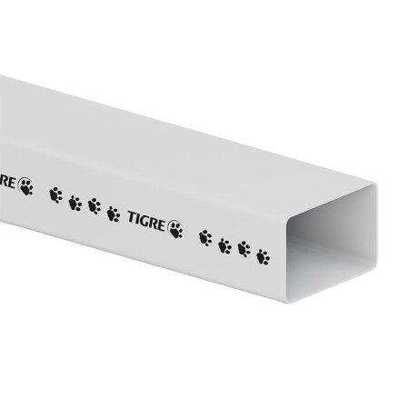 TUBO RECTANGULAR STYLE 100 X 65 MM X 3 MT - TIGRE TUBO RECTANGULAR STYLE 100 X 65 MM X 3 MT - TIGRE