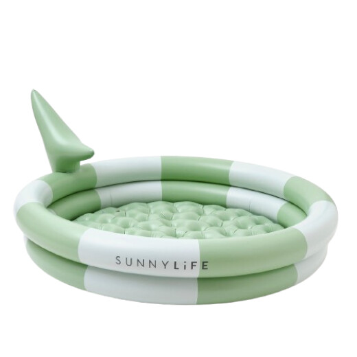 Piscina Inflable Sunny Life para Niños Modelo Shark Tribe Khaki Piscina Inflable Sunny Life para Niños Modelo Shark Tribe Khaki