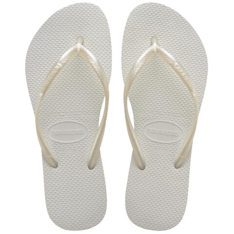 Sandalias Havaianas Slim Mujer Blanco