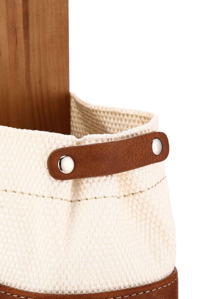 Matera De Auto Tela Brandy / Beige