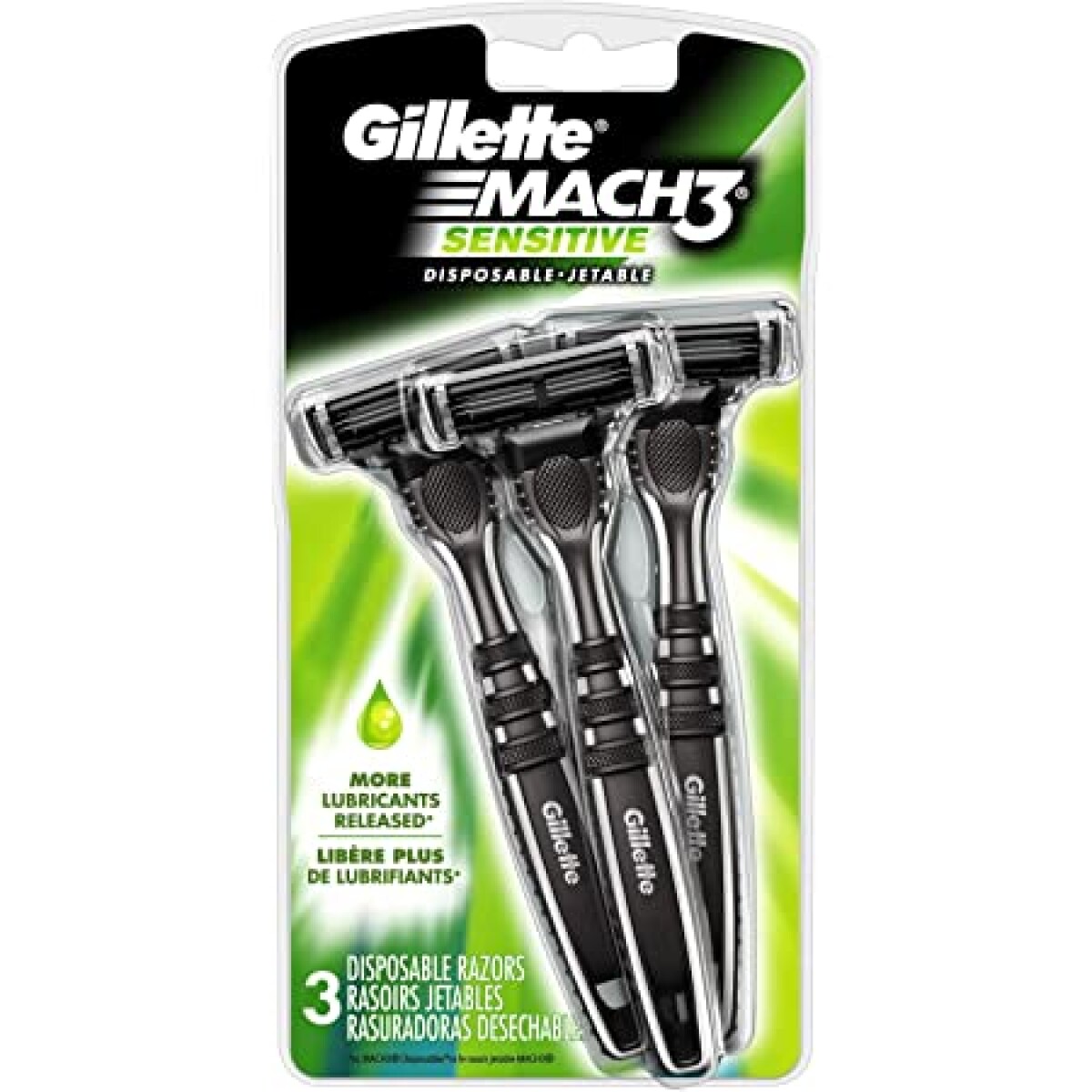 Repuesto Mach 3 Sensitive Dispenser x3 – Recambio para Afeitado