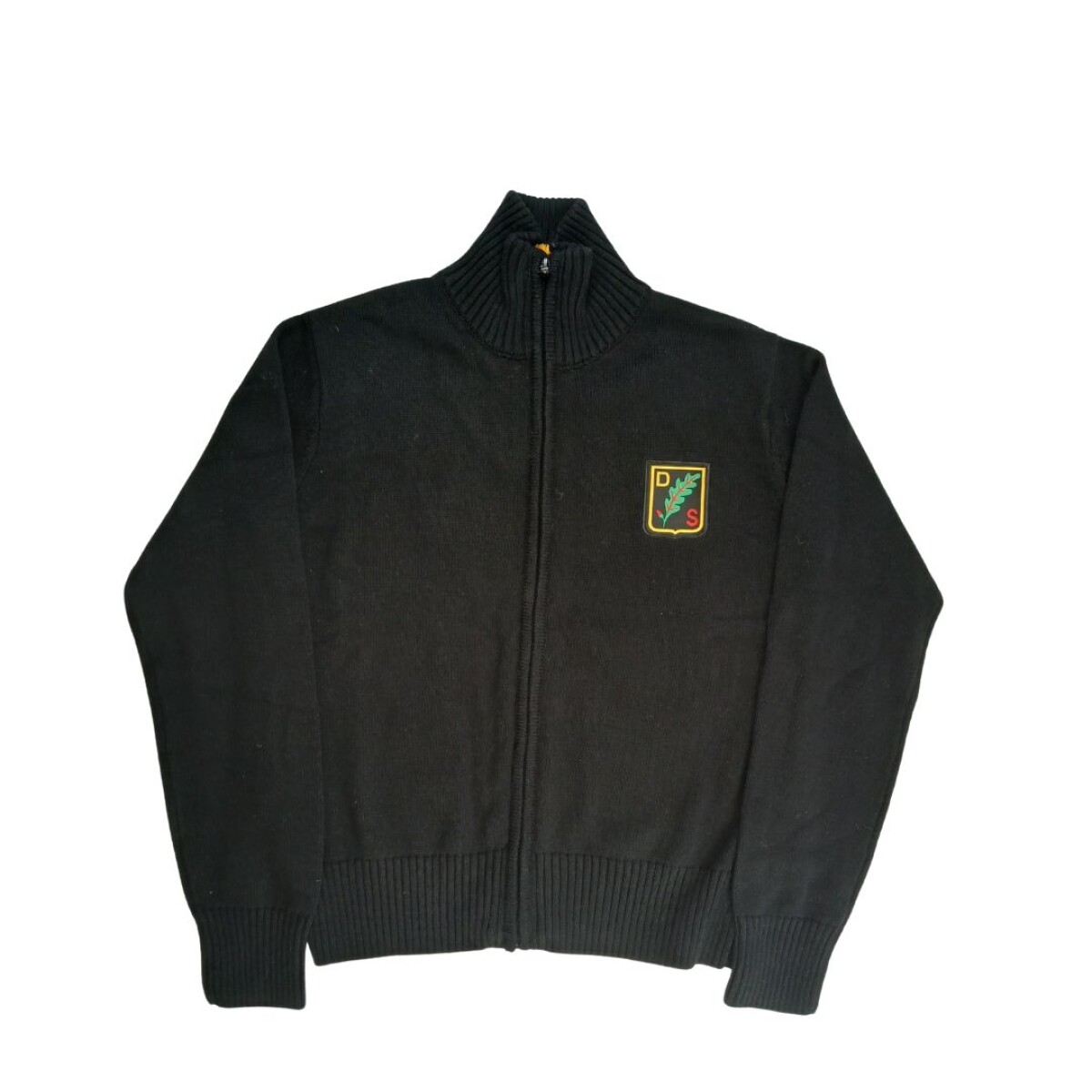 Campera Tejida Colegio Alemán SEC Negro