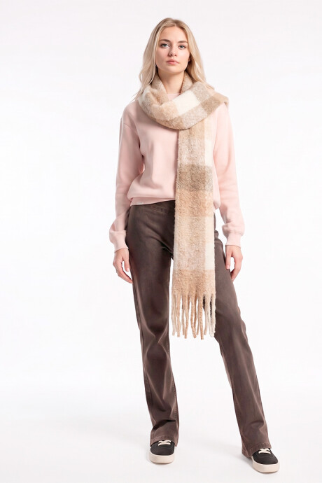 BUFANDA DOLLY DIXIE MarrÓn