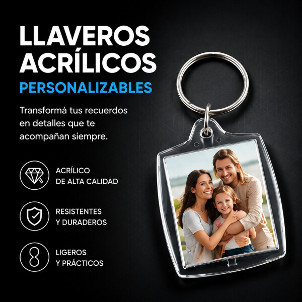 Llavero Acrilico Bolsa X100 Sublimacion Foto Souvenir Llavero Acrilico Bolsa X100 Sublimacion Foto Souvenir