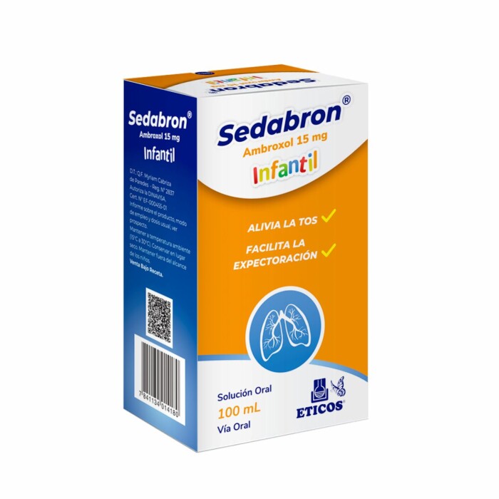 SEDABRON INFANTIL JBE. FR. X 100 ML. única