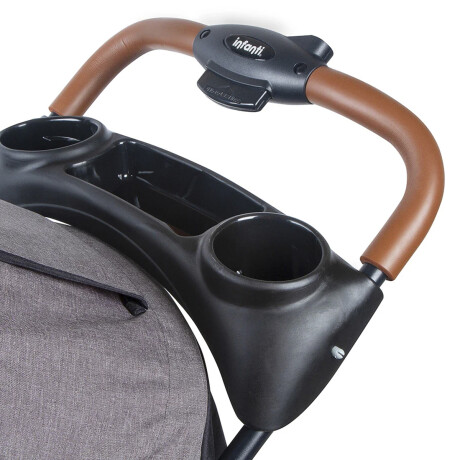 Coche Travel System Infanti New Pompeya con Silla y Base GREY